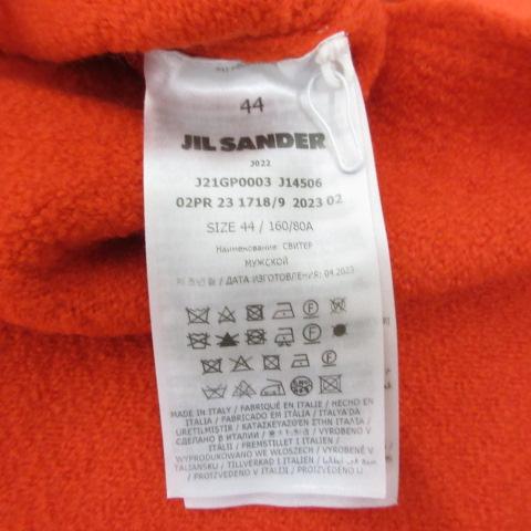 【中古】ジルサンダー JIL SANDER SWEATER CN LS ウール ニット セーター 長袖 44 オレンジ J21GP0003 J14506_3