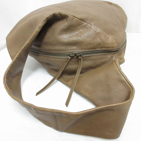 【中古】ヨーガンレール JURGEN LEHL 美品 レザー ハンド バッグ ワンショルダー 茶 ブラウン 肩掛け レディース 中古】ヨーガンレール JURGEN LEHL 美品 レザー ハンド バッグ ワン