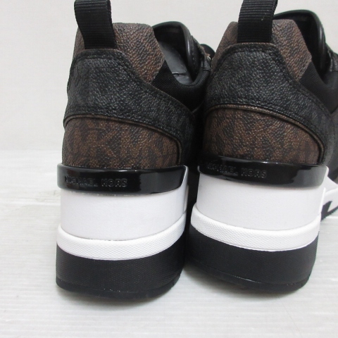 【中古】マイケルマイケルコース 美品 CRISTA TRAINER クリスタトレーナー スニーカー シューズ 7.5Ｍ 約24.5cm 靴