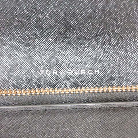 【中古】トリーバーチ TORY BURCH 美品 ロビンソン チェーン ウォレット 長財布 ショルダー バッグ レザー 黒 ☆AA★_5