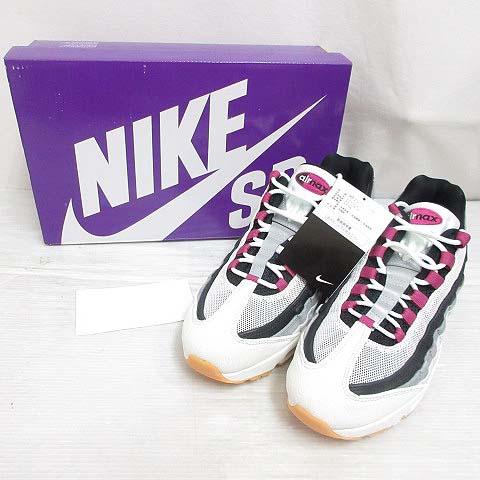 【中古】未使用品 ナイキ エスビー NIKE SB AIR MAX 95 HF7545-100 エアマックス95 スニーカー シューズ 26cm 白