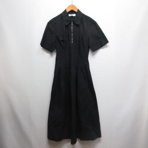 平和屋着物●訪問着　辻が花　暈し染め　黒地　金彩　正絹　逸品　AABG3601cs 平和屋着物○訪問着 作家物 孝美 辻が花 舞花文 正絹 逸品 AABF3610ck