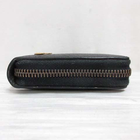 【中古】グッチ GUCCI 428736 GG マーモント 長財布 レザー ロング ウォレット ラウンドファスナー ブラック ☆AA★_2