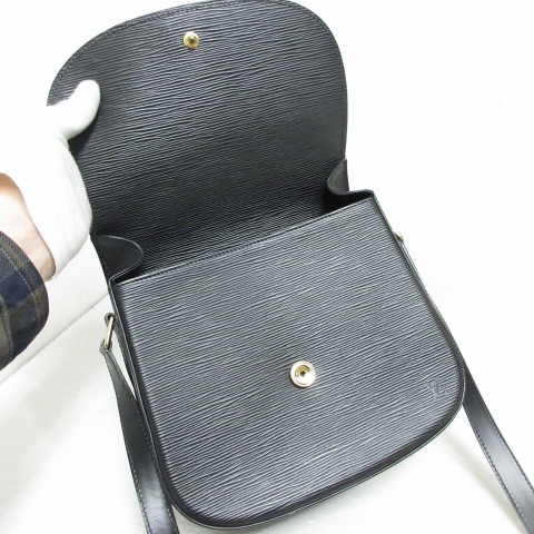 【中古】ルイヴィトン LOUIS VUITTON エピ サンクルー M52192 ショルダー バッグ ノワール 黒 斜め掛け レザー_3
