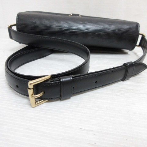 【中古】ルイヴィトン LOUIS VUITTON エピ サンクルー M52192 ショルダー バッグ ノワール 黒 斜め掛け レザー_6