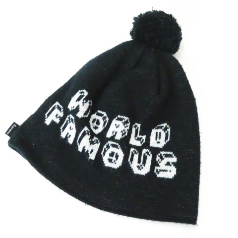 中古 シュプリーム Supreme World Famous Beanie ボンボン ビーニー ニットキャップ 帽子 黒 メンズの通販はau Pay マーケット ブランド古着のベクトル
