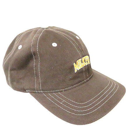 中古 ミルクフェド Milkfed College Logo Cap カレッジ ロゴ キャップ 帽子 茶 ブラウン レディースの通販はau Pay マーケット ブランド古着のベクトル