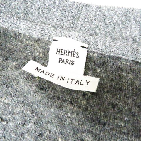中古 エルメス Hermes カシミヤ シルク ウール ニット チュニック ワンピース グレー 34 レディースの通販はau Pay マーケット ブランド古着のベクトル