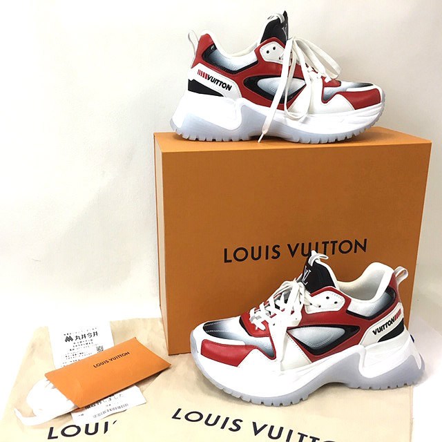 中古 ルイヴィトン Louis Vuitton ランアウェイ パルス ライン スニーカー Bi9u4pmi Size 0 60 スニーカー メンズの通販はau Pay マーケット ブランド古着のベクトル