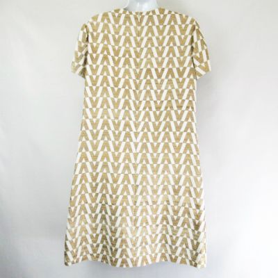 中古 ヴァレンチノ Valentino Tussah Logo Brocade Dress タッサー ロゴ ブロケード ドレス ワンピース 総柄 44の通販はau Pay マーケット ブランド古着のベクトル