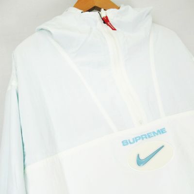 supreme nike jewel reversible ripstop anorak light blue