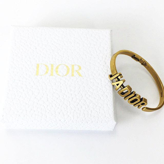 中古】Christian Dior ☆AA☆ J'ADIOR ブレスレット バングル GP