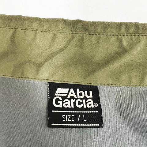 【中古】アブガルシア Abu Garcia フィッシング ミリタリー ストレッチ ナイロン ジャケット シャツ 長袖 オリーブ系 ｜au PAY  マーケット