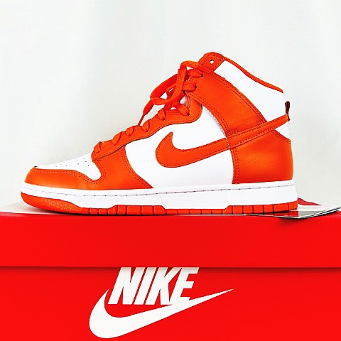 中古】ナイキ NIKE Dunk High Orange Blaze DD1399-101 US9.5 27.5cm