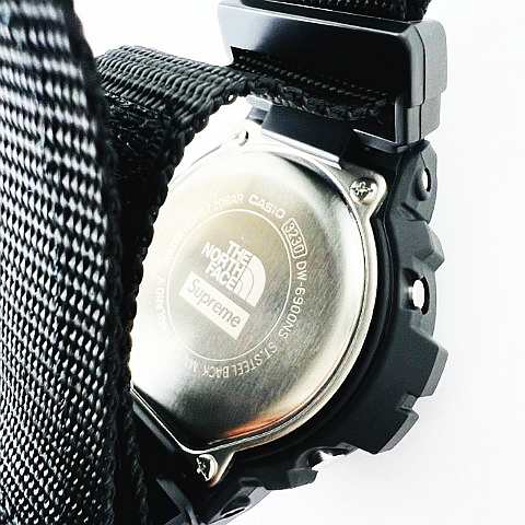 【中古】未使用品 SUPREME The North Face G-SHOCK Watch Black ノース フェイス ジーショック ウォッチ  腕時計｜au PAY マーケット