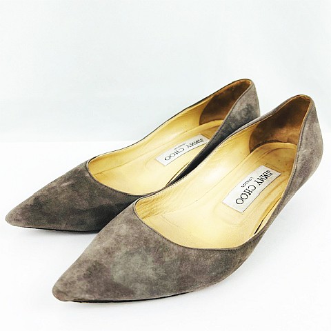 中古】ジミーチュウ JIMMY CHOO TAYLOR テイラー ポインテッドトゥ