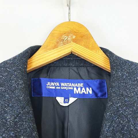 JUNYA WATANABE MAN ナイロン切替 ツィードコート XS | des-heros.fr