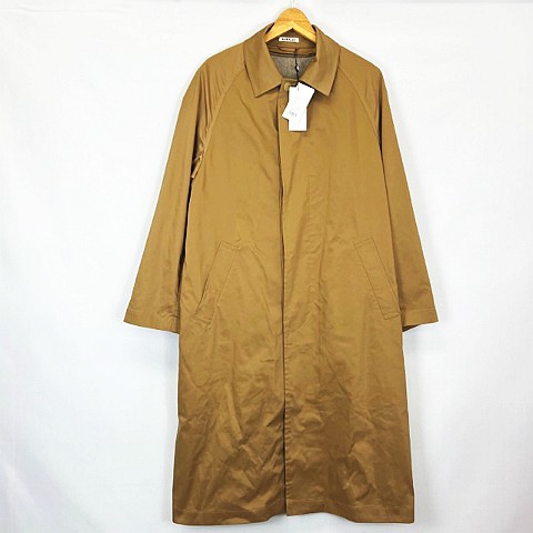 中古】未使用品 オーラリー AURALEE EXCLUSIVE STRETCH POLYESTER LONG