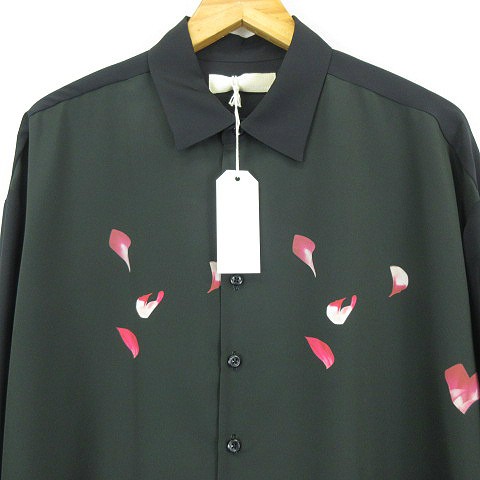 中古】未使用品 メアグラーティア meagratia Flower pattern shirt