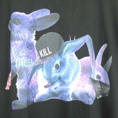 中古】ミルクボーイ MILKBOY RIOT RABBITS TEE うさぎ ラビット 半袖 T