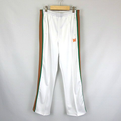 【中古】ニードルス ニードルズ Needles Track Pant LQ436 トラックパンツ ジャージ 白 ホワイト M メンズ｜au PAY  マーケット