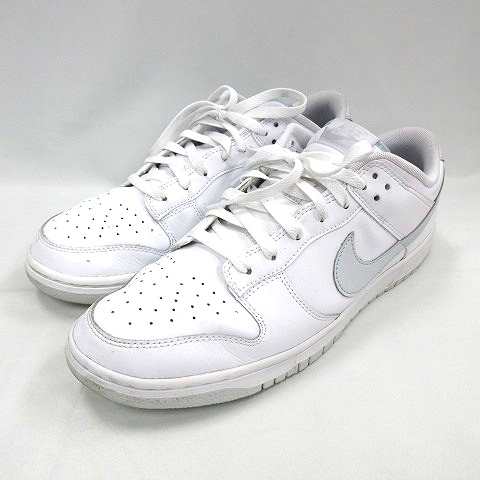 中古】ナイキ NIKE Dunk Low Retro White/Pure Platinum DV0831-101