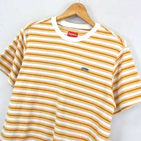 中古】シュプリーム SUPREME 18SS Multi Stripe Terry Tee マルチ