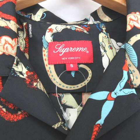 中古】シュプリーム SUPREME ☆AA☆18SS Alphabet Silk Shirt