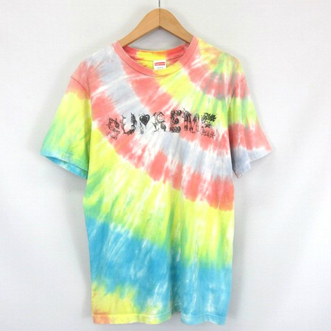 【中古】シュプリーム SUPREME ★AA☆ 20SS Tie-Dye Morph Tee タイダイ染め マルチカラー 半袖 Tシャツ S  メンズ｜au PAY マーケット