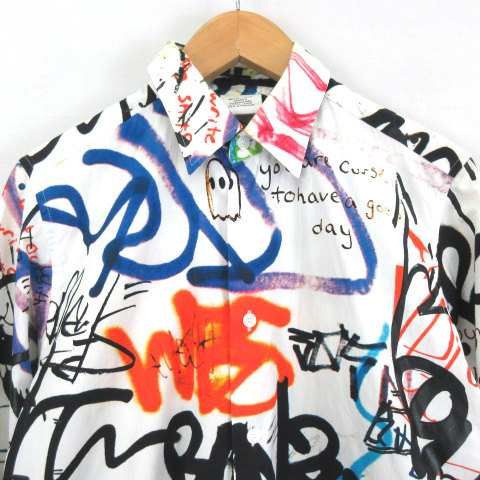 中古】ヴェトモン ベトモン VETEMENTS 21SS GRAFFITI SHIRT UE51SH900W