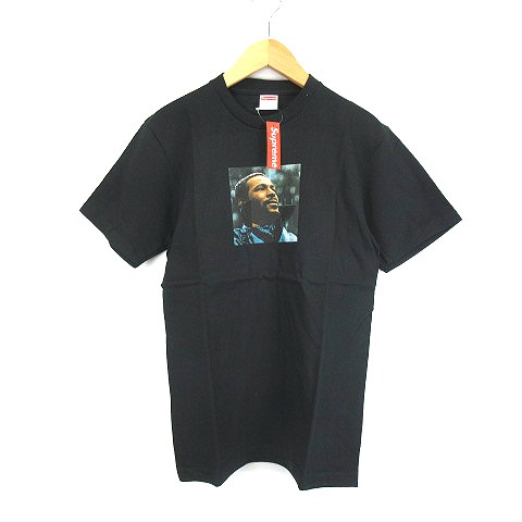 中古】未使用品 シュプリーム SUPREME 18AW Marvin Gaye Tee Black