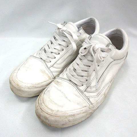 中古】バンズ VANS 508731 オールドスクール レザー ローカット