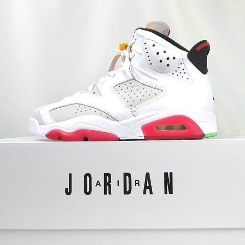 中古】未使用品 NIKE Air Jordan 6 Neutral Grey Hare CT8529-062 US8