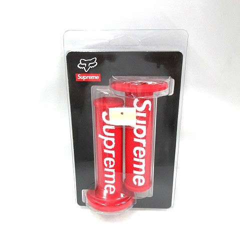 中古】シュプリーム SUPREME Fox Racing Moto Hand Grip Red