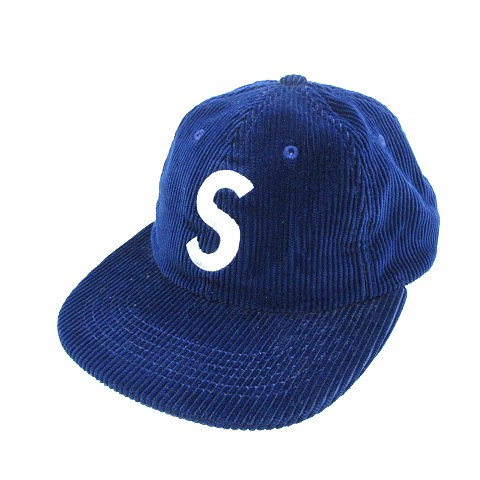 中古】シュプリーム SUPREME ☆AA☆ 17SS S LOGO CORDUROY CAP エス