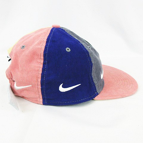 【中古】NIKE SEAN WOTHERSPOON CAP AT8929-433 ショーン ウェザースプーン クレイジーカラー コーデュロイ キャップ  ｜au PAY マーケット