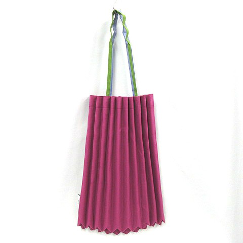 中古】ミーイッセイミヤケ me ISSEY MIYAKE プリーツ トート