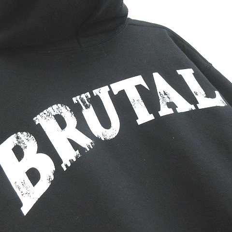 中古】ミルクボーイ MILKBOY BRUTAL RABBIT パーカー 20191205 黒