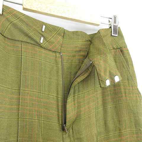 【中古】ミュラー オブ ヨシオクボ muller of yoshiokubo casa tuck wide pants タック ワイド パンツ  黄土色系 38 ｜au PAY マーケット