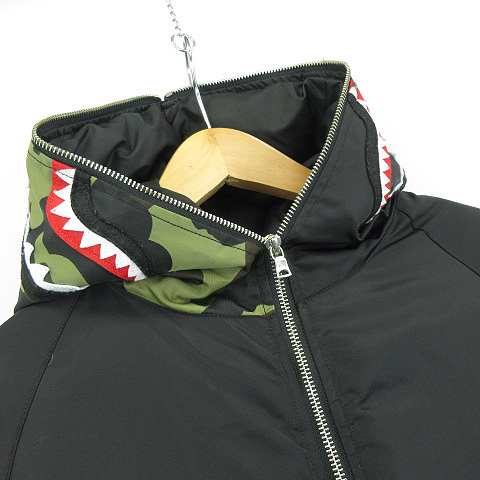 中古】アベイシングエイプ A BATHING APE SHARK DOWN シャーク ダウン ...