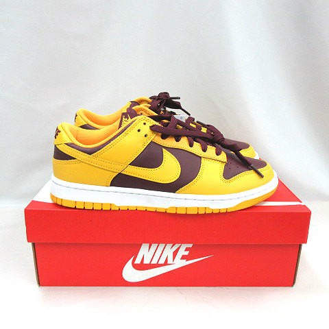 中古】未使用品 NIKE Dunk Low Retro University Gold and Deep