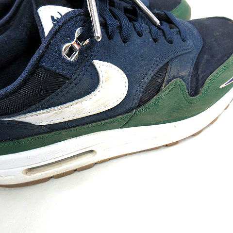 中古】ナイキ NIKE WMNS Air Max 1 QS Gorge Green DV3887-400 US5.5 ...