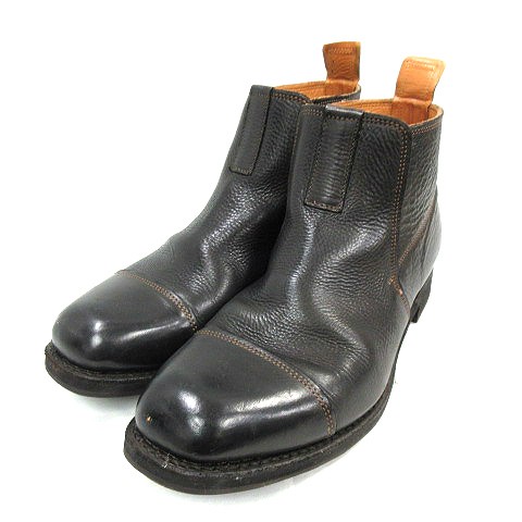 【中古】シュス sus-sous goa jodhpurs boots / CONCERIA 800 ゴアジョッパーブーツ 靴 9 黒 ブラック メンズ