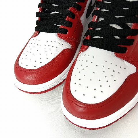 【中古】ナイキ Nike Air Jordan 1 Retro High "Chicago" (2015) 555088-101 28.5?p 靴 スニーカー ☆AA★ メンズ