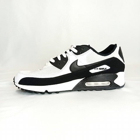 【中古】ナイキ NIKE Air Max 90 White/Black CN8490-101 29?p 靴 スニーカー ★AA☆ メンズ