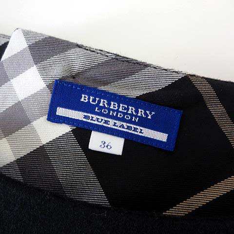 中古 バーバリーブルーレーベル Burberry Blue Label ワンピース チュニック 半袖 カシミヤ ウール S 36 黒 正規品の通販はau Pay マーケット ブランド古着のベクトル