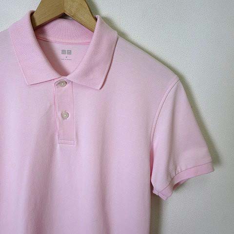 中古 ユニクロ Uniqlo ポロシャツ 半袖 ドライ カノコ M ピンク メンズの通販はau Pay マーケット ブランド古着のベクトル