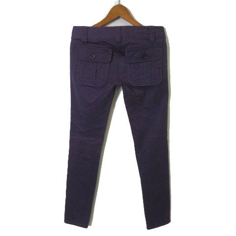 中古 ジルスチュアート Jill Stuart パンツ コットン スキニー スリム ストレッチ 2 S 紫 パープル レディースの通販はau Pay マーケット ブランド古着のベクトル