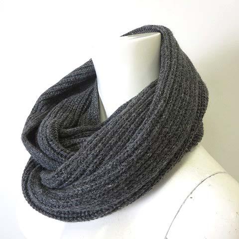 中古 エイチ エム H M スヌード マフラー リブニット チャコールグレー ネックウォーマー メンズ レディースの通販はau Pay マーケット ブランド古着のベクトル