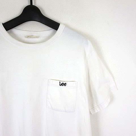 中古】リー LEE Tシャツ ポケットT ロゴ 刺繍 ビッグシルエット ...